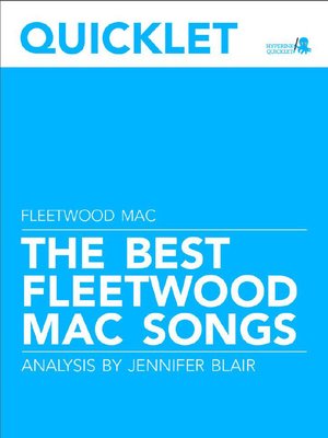 cover image of Quicklet on the Best Fleetwood Mac Songs